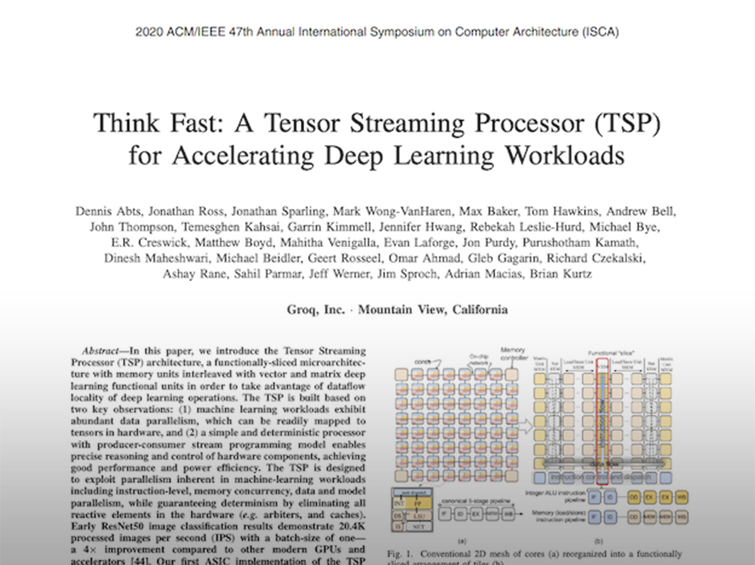 Isca 2020 conference humain is fast ai inference